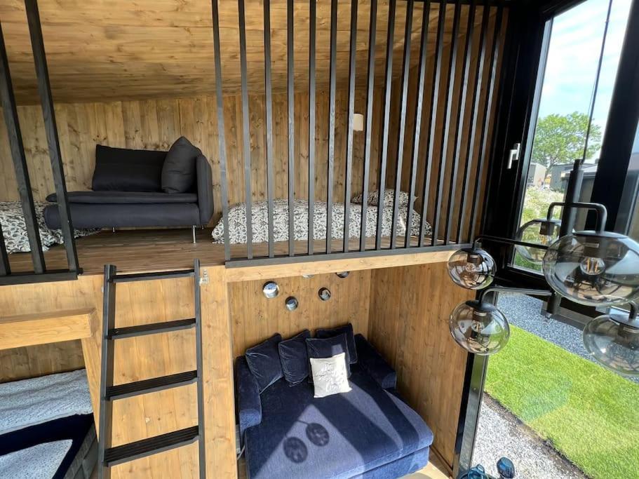 Attraktiv & Smart Funkishytte Pa Nes Strandhager. Årnes Buitenkant foto